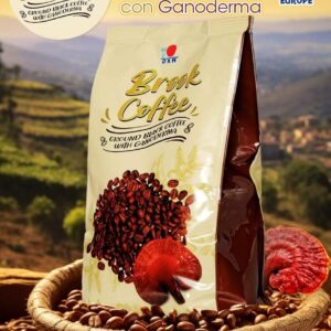 DXN Brook Coffee • Caffè nero etiope macinato con Ganoderma